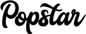 Popstar Font