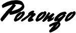 Porongo.otf