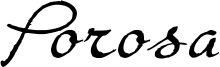 Porosa Font