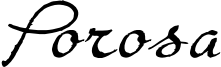 Porosa.otf