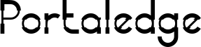 Portaledge Font