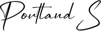 Portland S Font