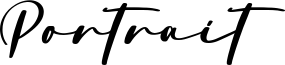 Portrait Font