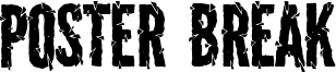 Poster Break Font
