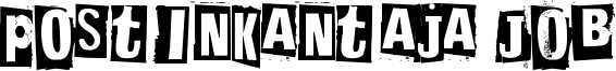 Postinkantaja Job Font
