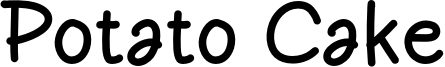 Potato Cake Font