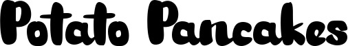 Potato Pancakes Font