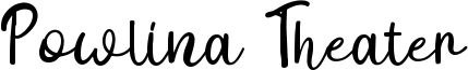 Powlina Theater Font