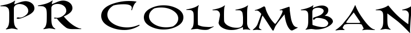 PR Columban Font