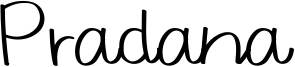 Pradana Font