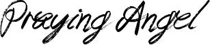 Praying Angel Font