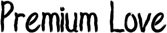 Premium Love Font