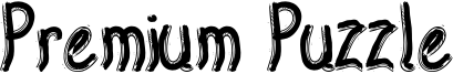 Premium Puzzle Font