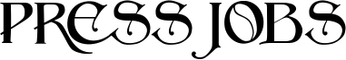 Press Jobs Font