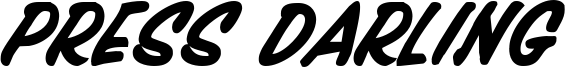 pressdarlingboldital.ttf