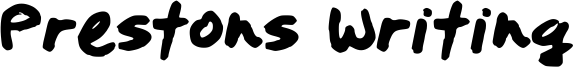 Prestons Writing Font