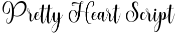 Pretty Heart Script Font