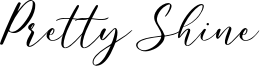Pretty Shine Font