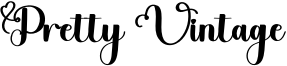 Pretty Vintage Font