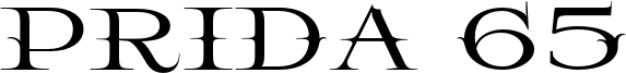 Prida 65 Font