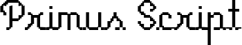 Primus Script Font
