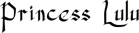 Princess Lulu Font