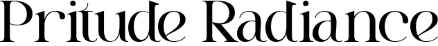 Pritude Radiance Font