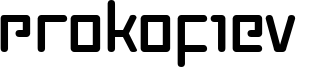 Prokofiev  Font