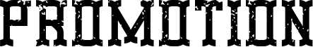 Promotion Font