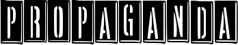 Propaganda Font