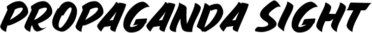 Propaganda Sight Font