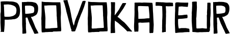 Provokateur Font