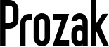 Prozak Font