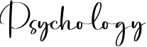 Psychology Font