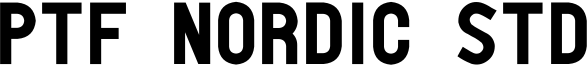 PTF Nordic Std Font