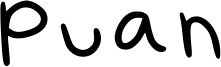 Puan Font