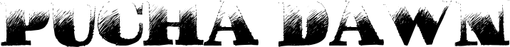 Pucha Dawn Font