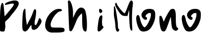PuchiMono Font