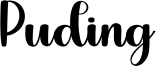 Puding Font