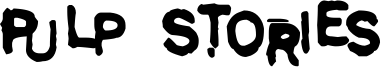Pulp Stories Font