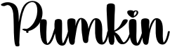 Pumkin Font