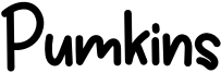 Pumkins Font