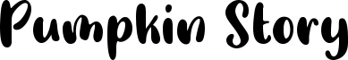 Pumpkin Story Font