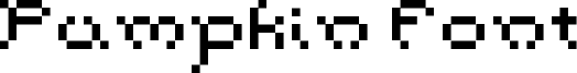 Pumpkin Font Font
