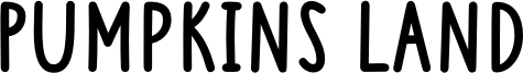 Pumpkins Land Font