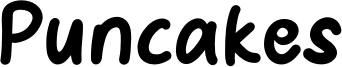 Puncakes Font