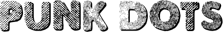 Punk Dots Font