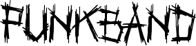Punkband Font