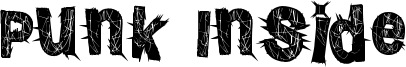 Punk Inside Font