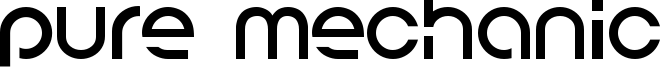 Pure Mechanic Font